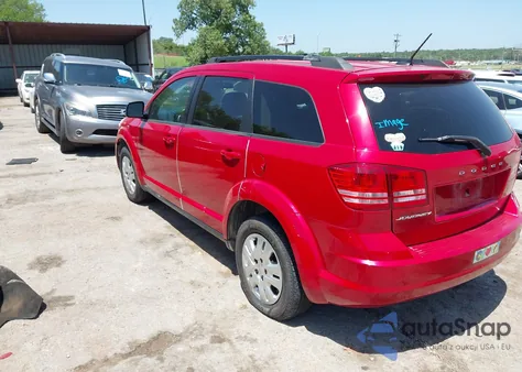 2018 Dodge Journey Se из США, поврежденный, VIN 3C4PDCAB9JT295981